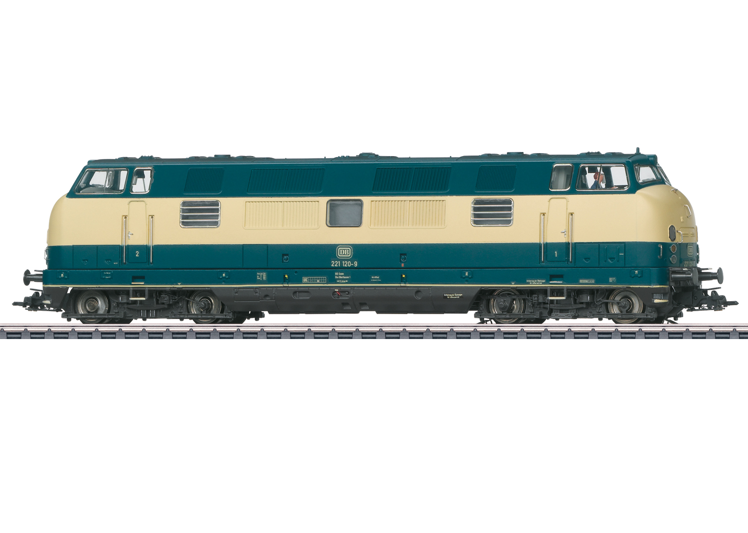 Märklin 37824 DB Schwere Diesellokomotive Baureihe 221 