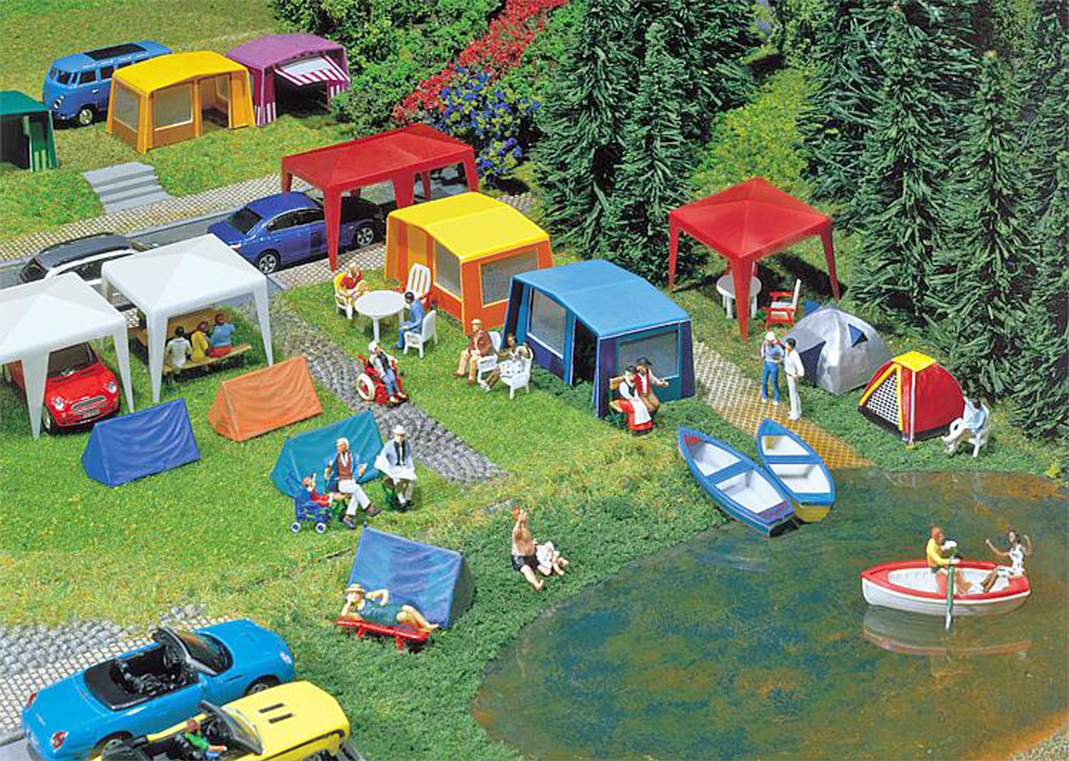 Faller 130504 Camping-Zelte-Set 