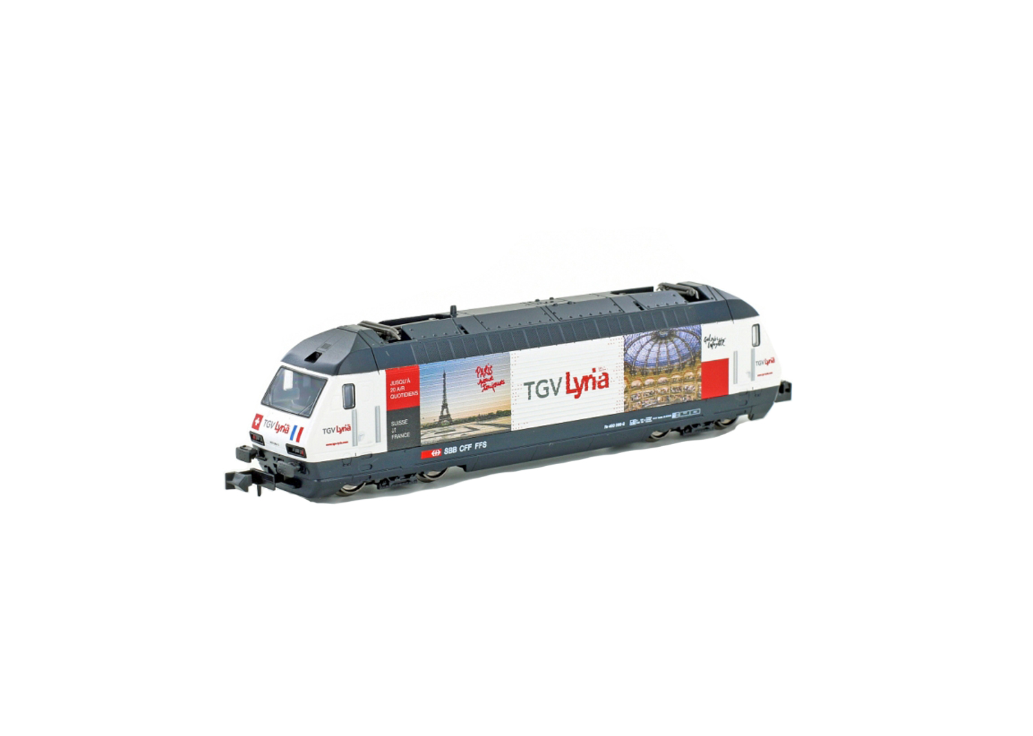 Kato 137120 SBB E-Lok Re 460 TGV Lyria. Ep.VI 