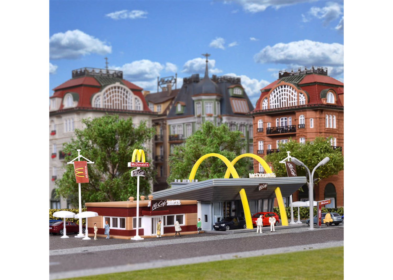 Vollmer 47766 McDonalds Schnellrestaurant mit McCafe 