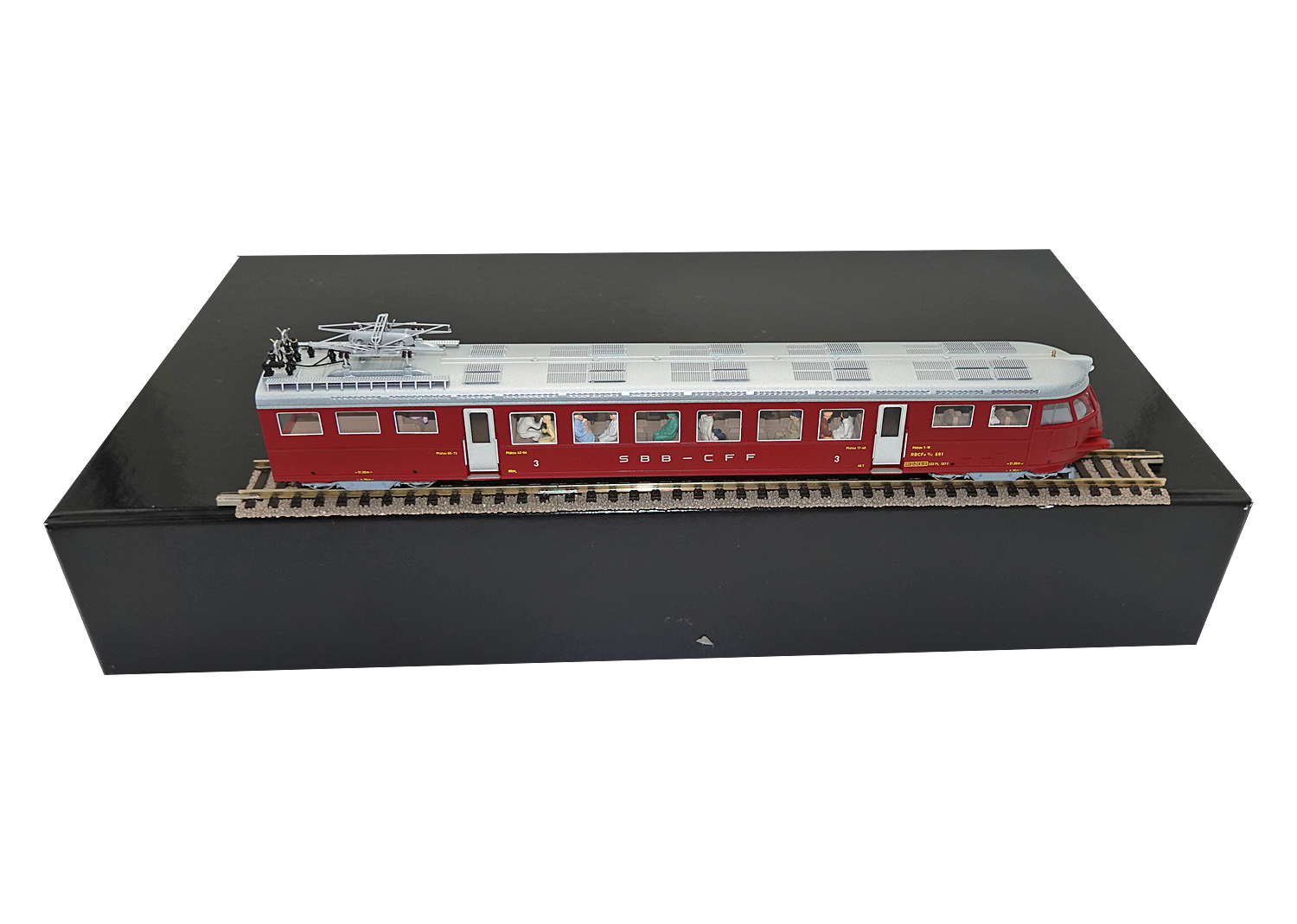 Hui RBCFe-691 SBB Tatzelwurm RBCFe 8/12 691 3-tlg. Ep llla DC 