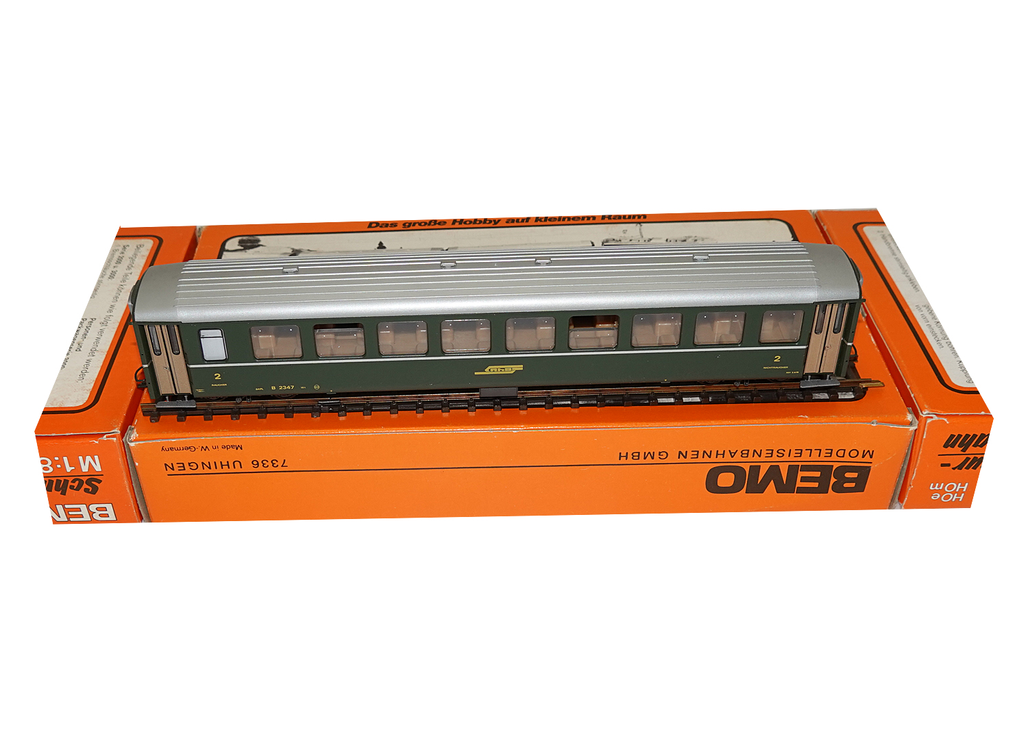 Bemo 3250115 RhB Einheitspersonenwagen B 2355 