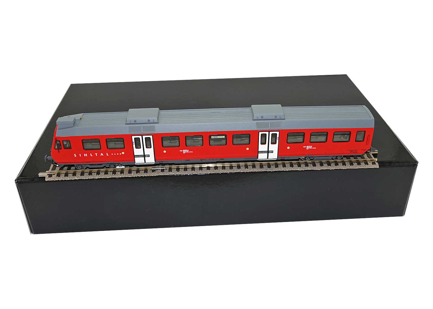 Hui SZU-522 Personenwagen Set 5-tlg. inkl. Hag Re 522 Lokomotive DC 