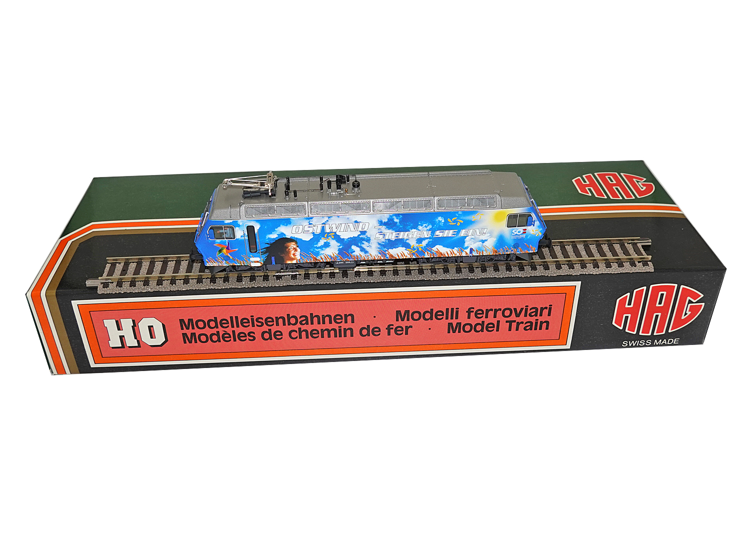 Hag 263 SOB E-Lokomotive Re 456 Ostwind 143 DC 