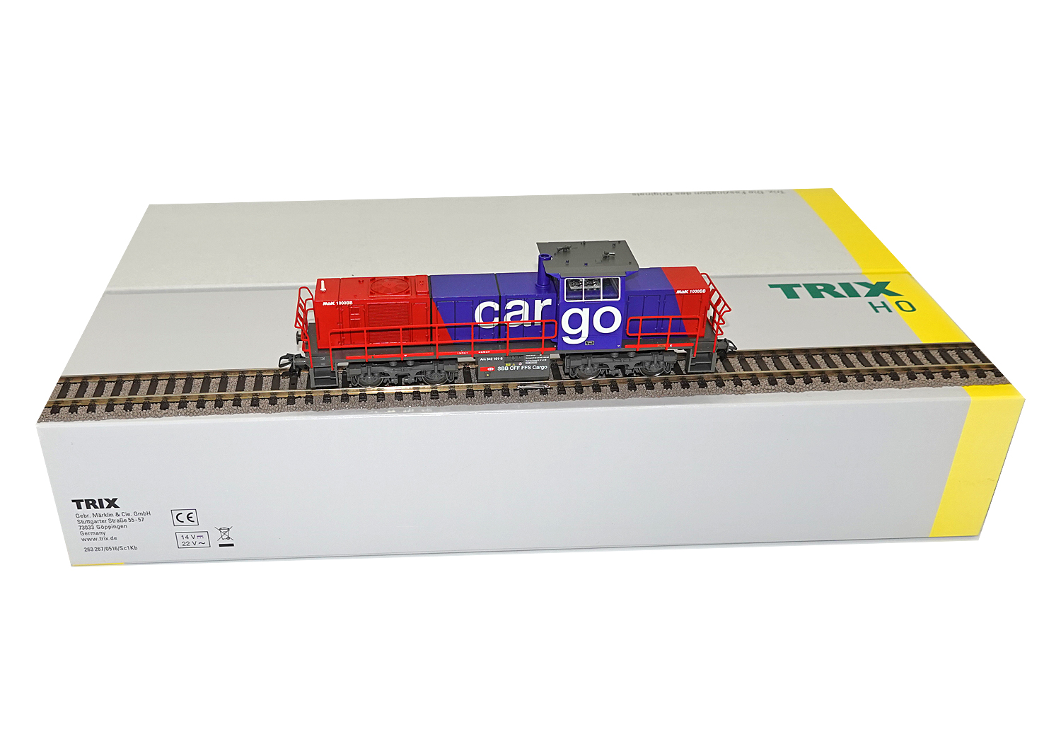 Trix 22763 SBB Diesellokomotive Am 842 DC 