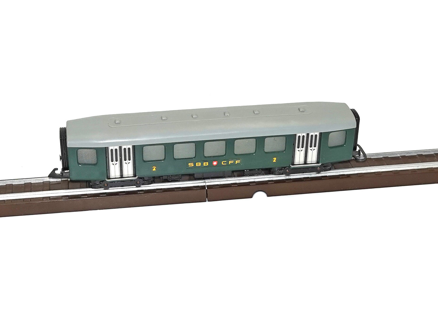 Wesa 211 SBB Personenwagen 2. Klasse grün