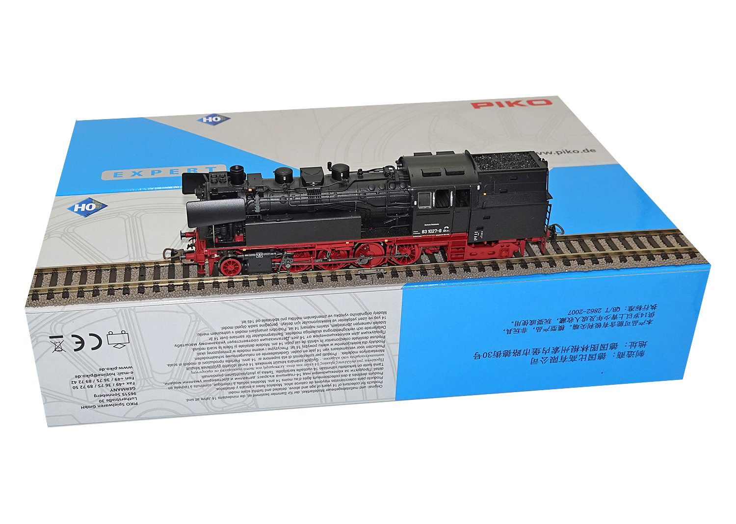 Piko 50630 DR Dampflokomotive BR 83.10 Ep. IV DC  