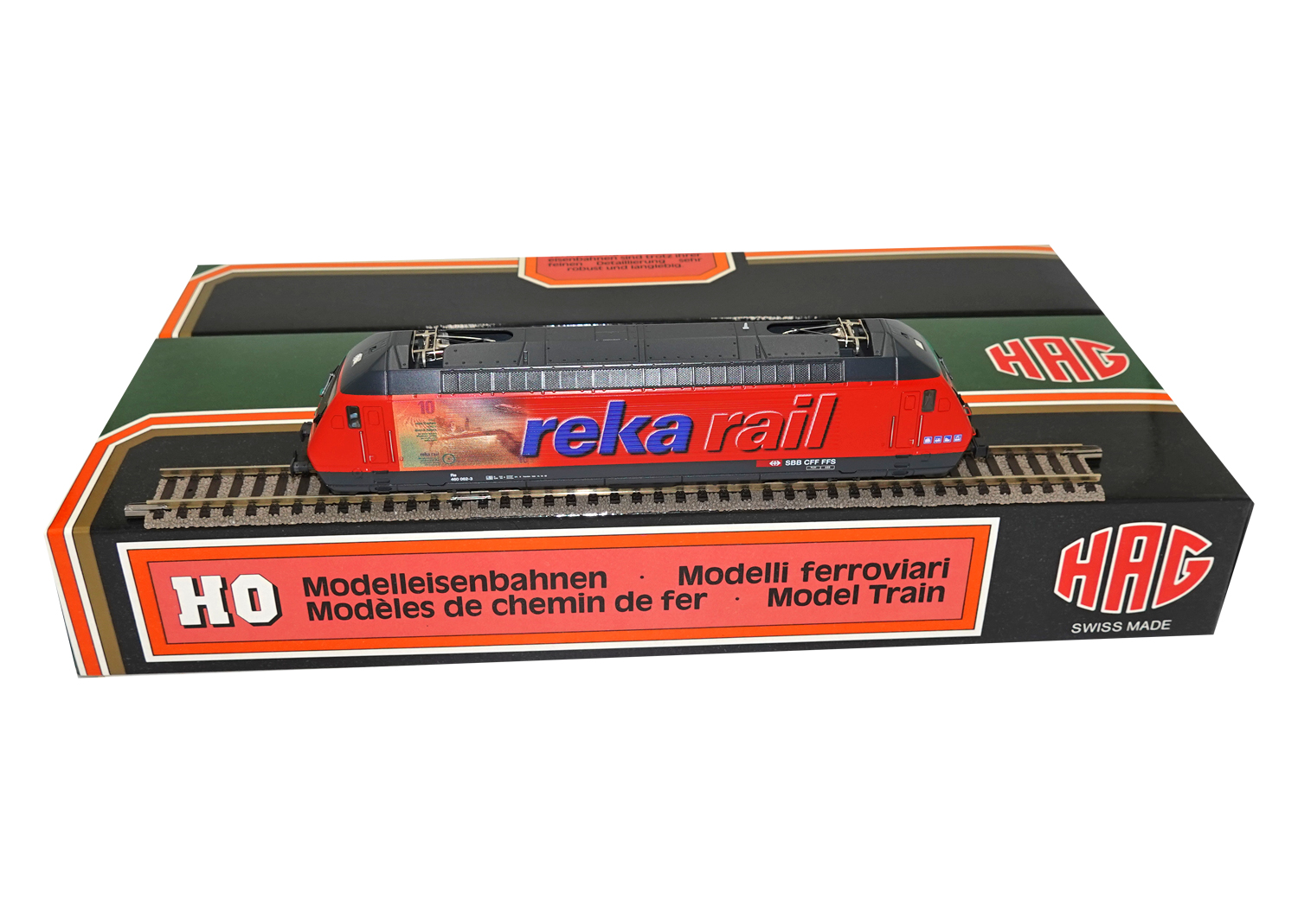 Hag 280 SBB E-Lokomotive Re 460 062-3 Reka Rail AC  