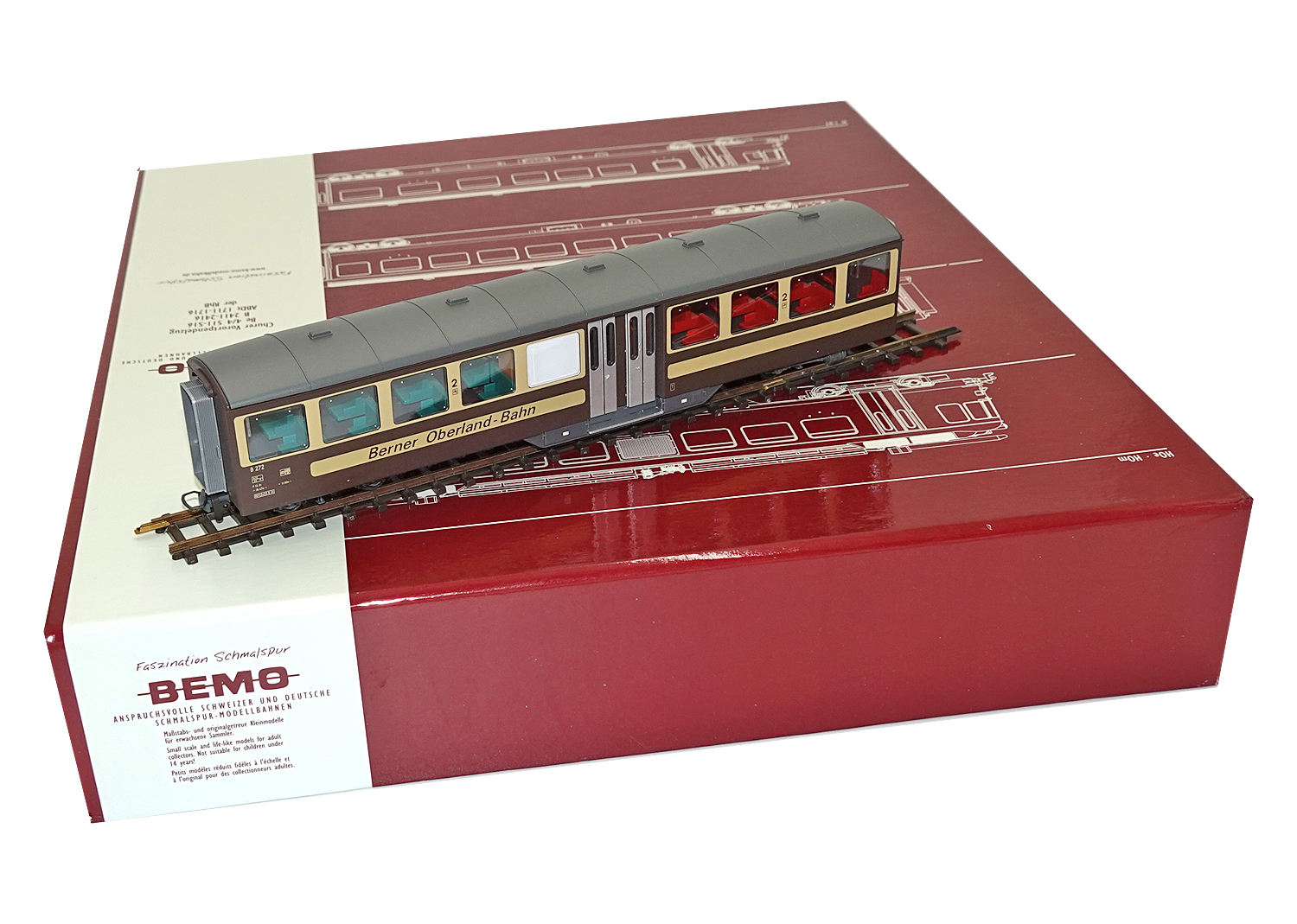 HRF-1815-2 BOB H0m Personenwagen Mitteleinstieg B272 DC