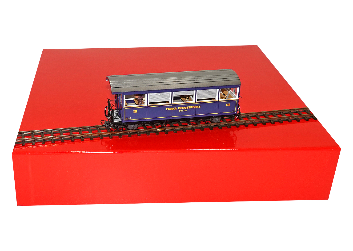 WABU H0m DFB Aussichtswagen C 2353 DC WABU H0m DFB Aussichtswagen C 2353 DC