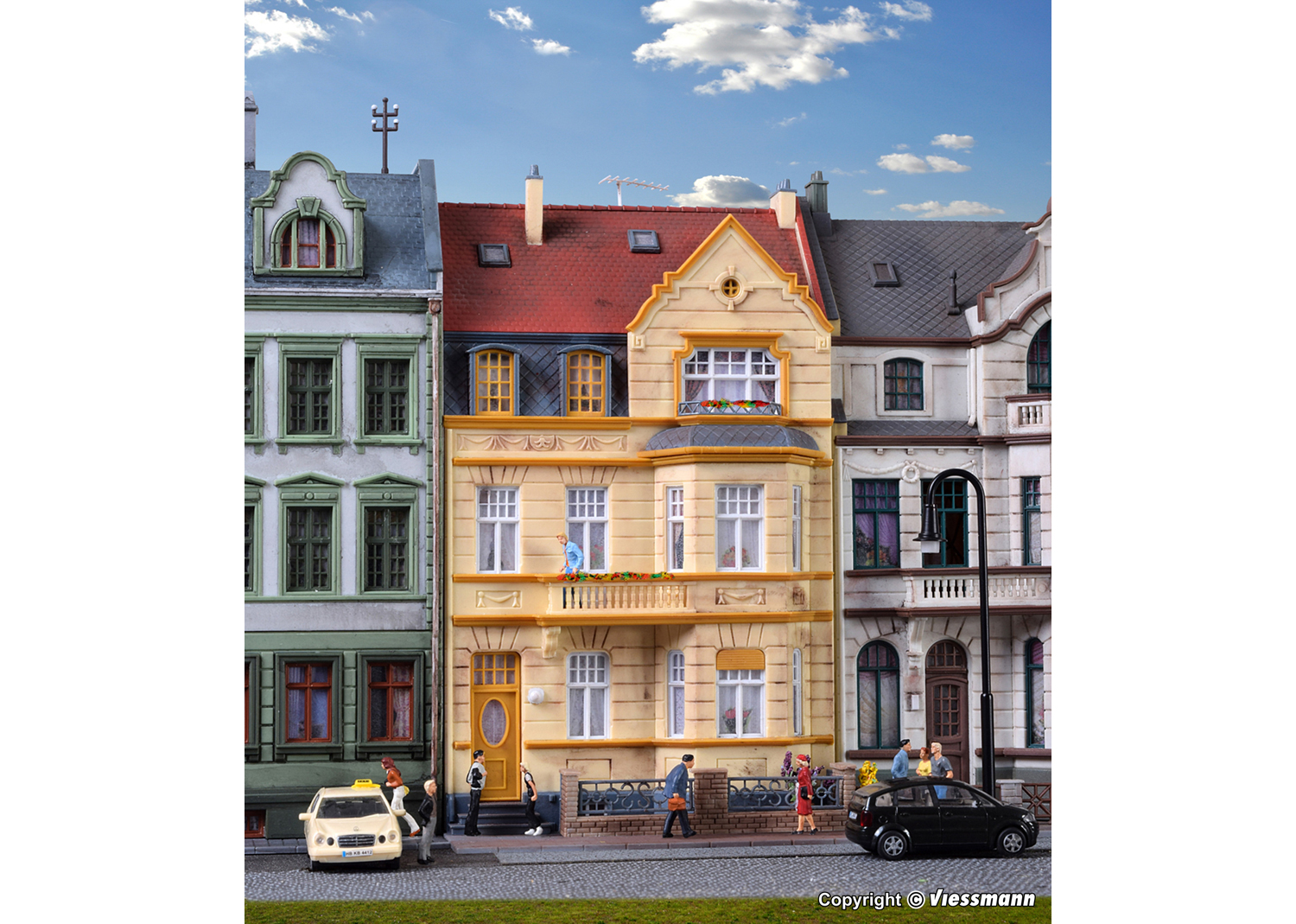 Kibri 39101 H0 Bürgerhaus mit Erker in Bonn 