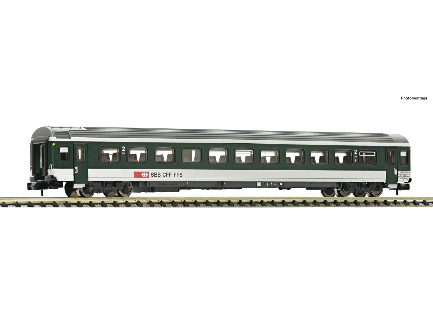 Fleischmann 6260058 SBB Reisezugwagen 2. Klasse  Fleischmann 6260058 SBB Reisezugwagen 2. Klasse