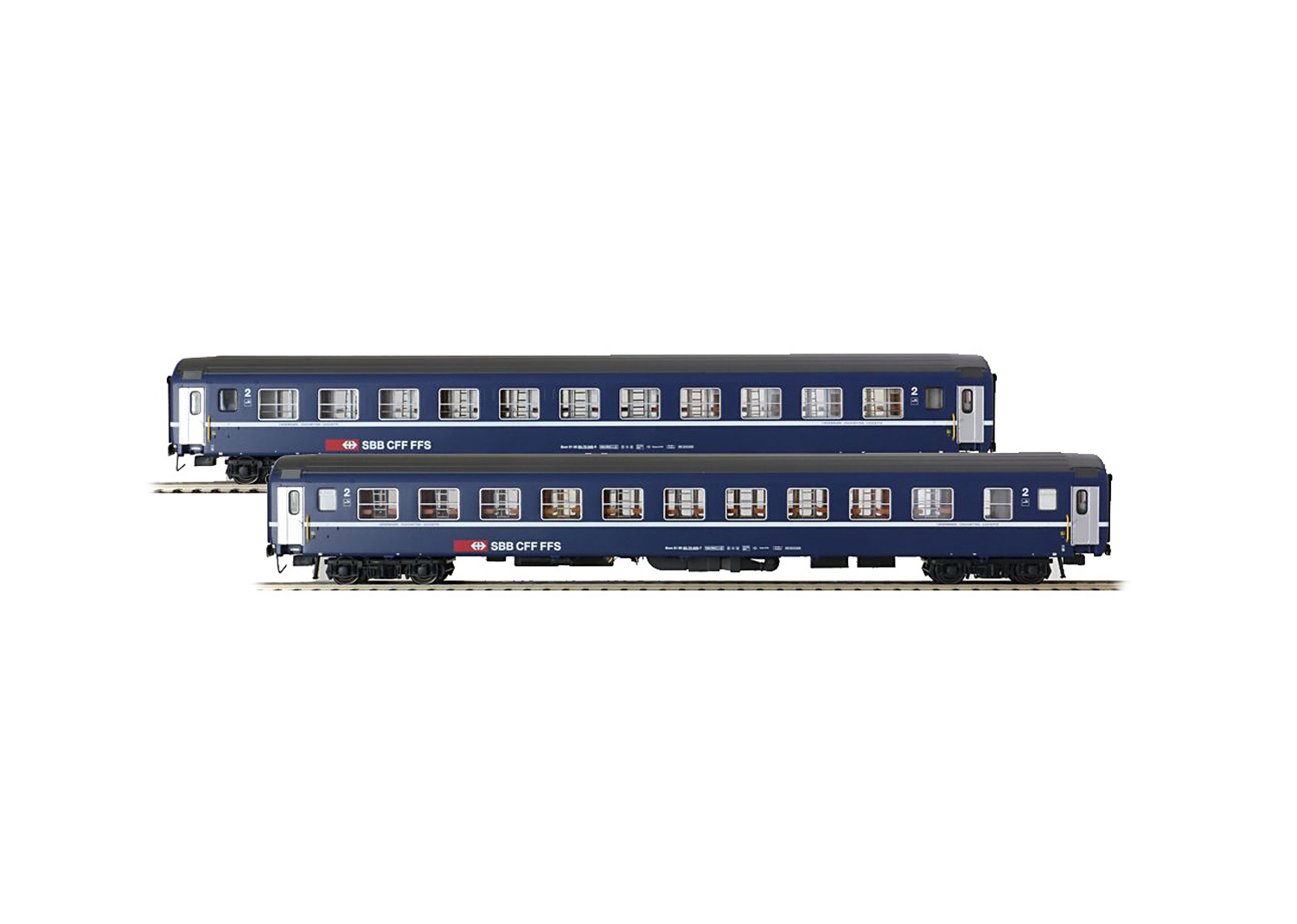 LS Models 47324 Set SBB Liegewagen Nachtausführung 