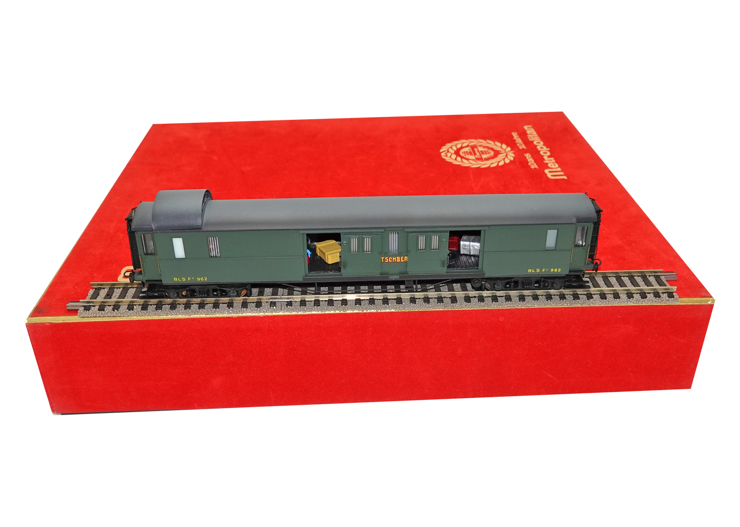 Metropolitan 6080 BLS Wagen-Set 5-tlg. mit Schattenschrift 