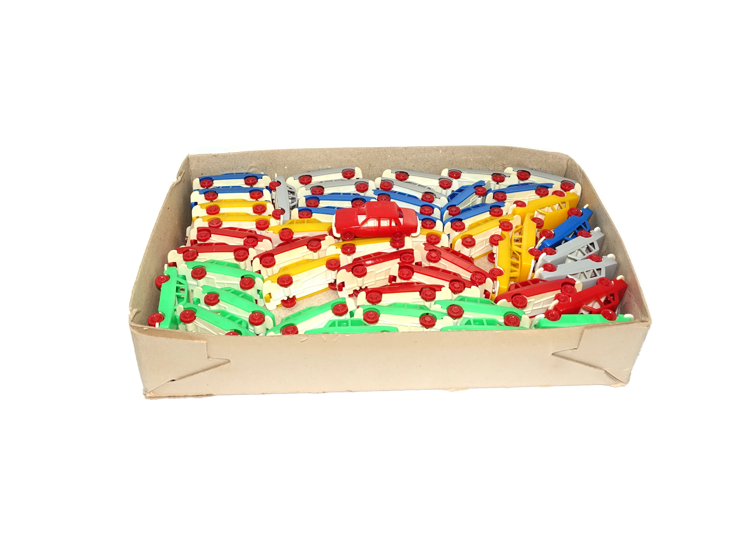 DDR Plasik Auto Wartburg 353 100-teilig DDR Plasik Auto Wartburg 353 100-teilig