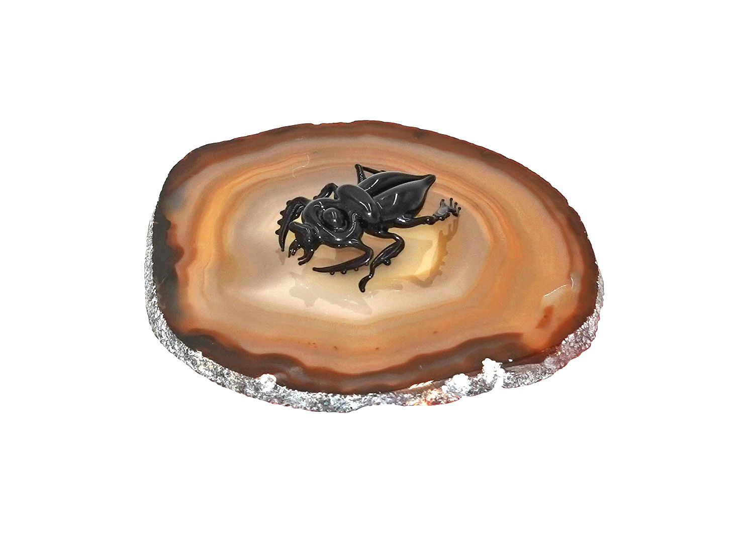 Pillendreher Scarabaeus Insekten / Käfer aus Glas von Falk Bauer Lauscha  Pillendreher Scarabaeus Insekten / Käfer aus Glas von Falk Bauer Lauscha