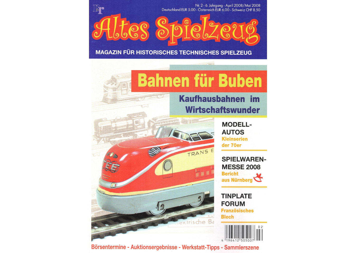 65201 Altes Spielzeug 2008 Ausgabe 2 