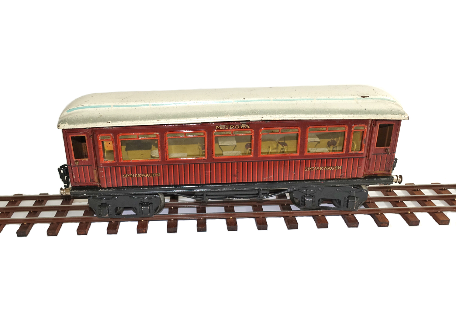 Märklin 1888 SP Speisewagen mit Inneneinrichtung 