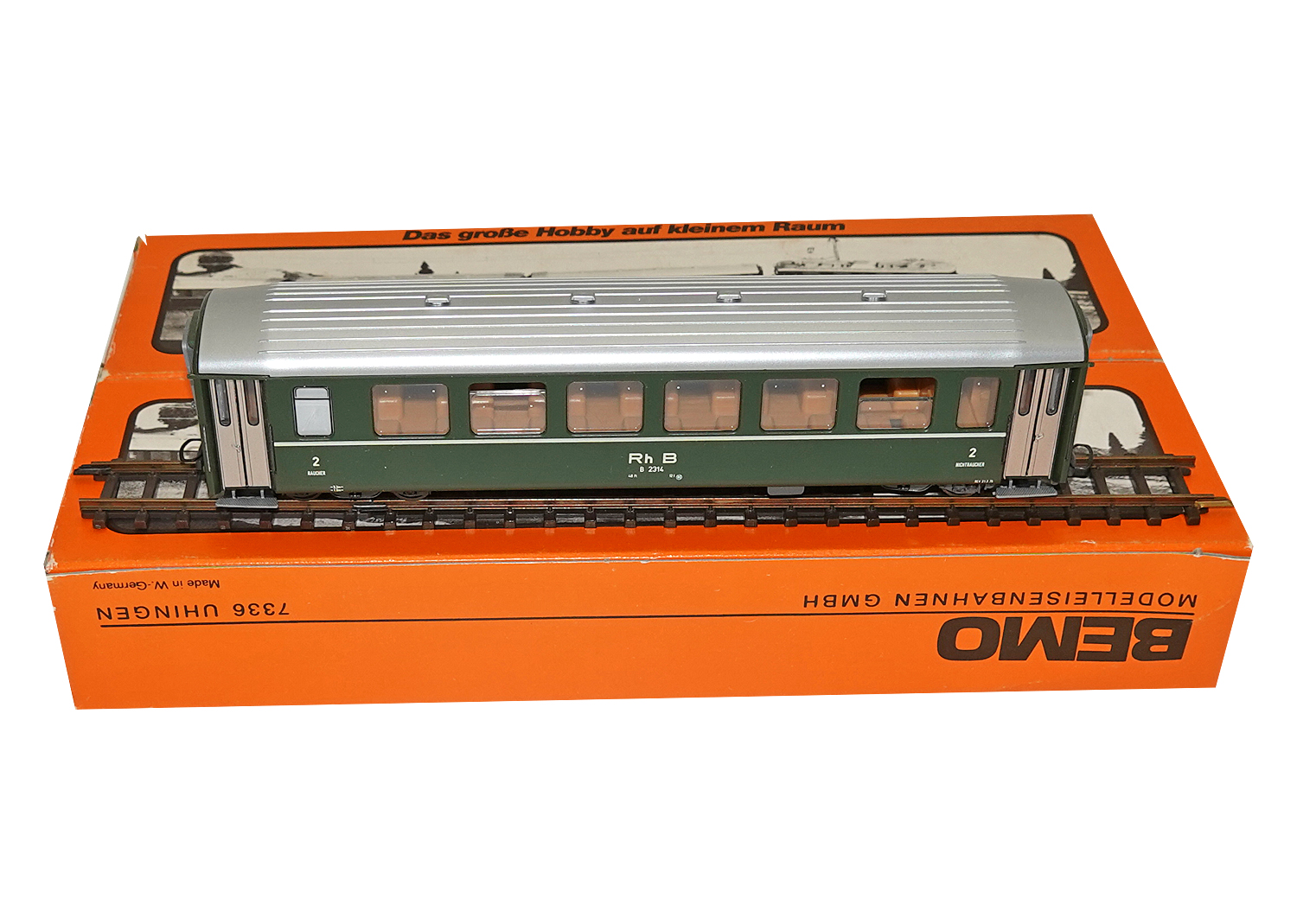 Bemo 3254 RhB Leichtmetallwagen B 2314 