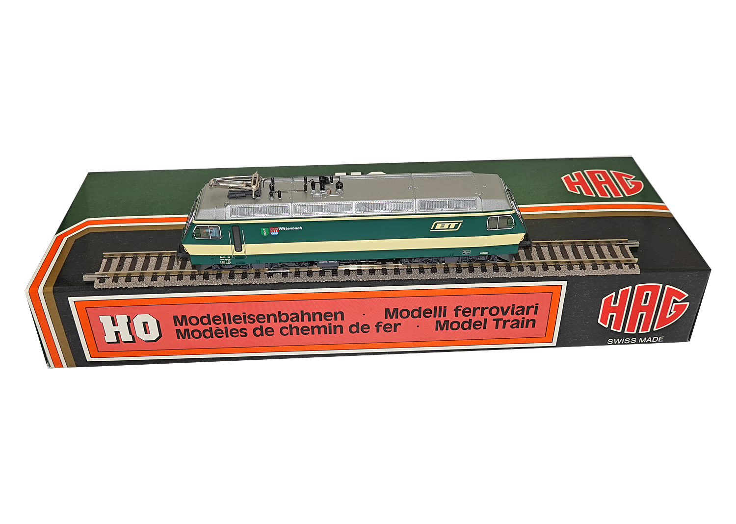 Hag 187 BT E-Lokomotive Re 4/4 Wittenbach 92 DC 