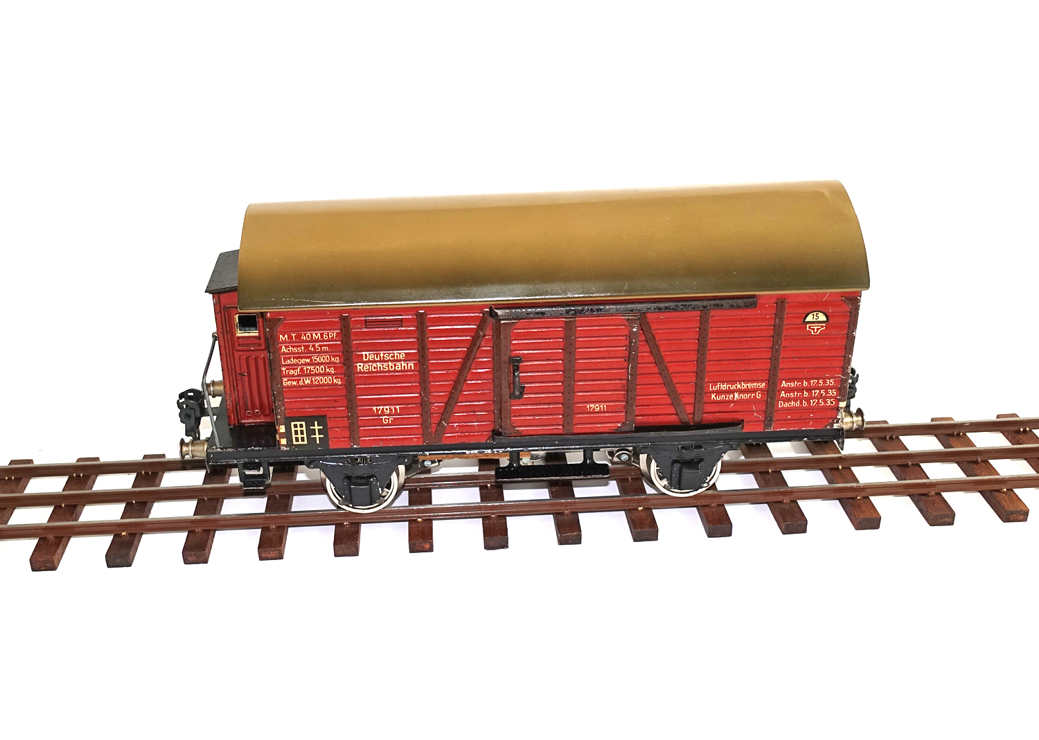 Märklin 1791 gedeckter Güterwagen 17911 mit Bremserhaus  Märklin 1791 gedeckter Güterwagen 17911 mit Bremserhaus