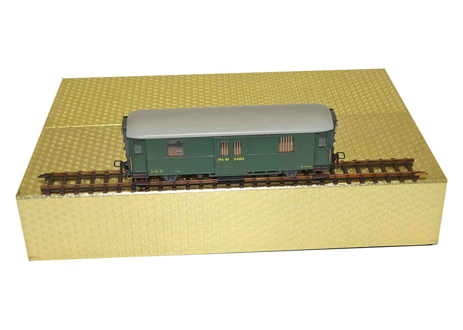 Ferro-Suisse 4064 H0m RhB Gepäckwagen D4064 