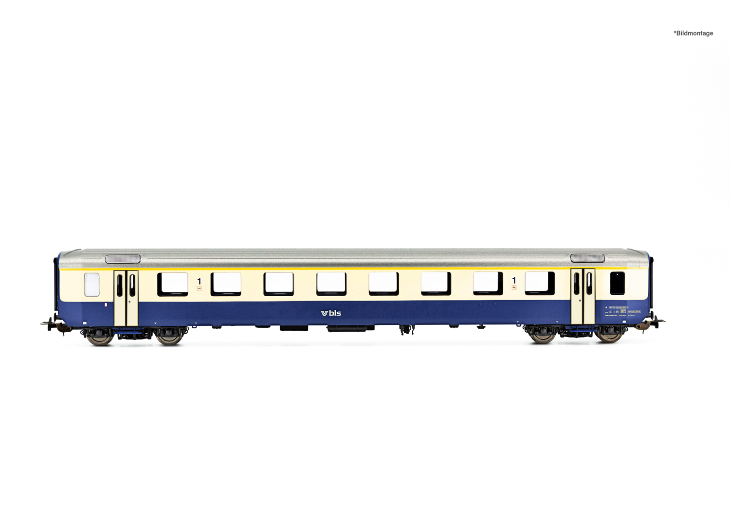 Piko 96793 BLS 3 EWI 1xA, 2xB, AS-Türen, Omegalogo DC 