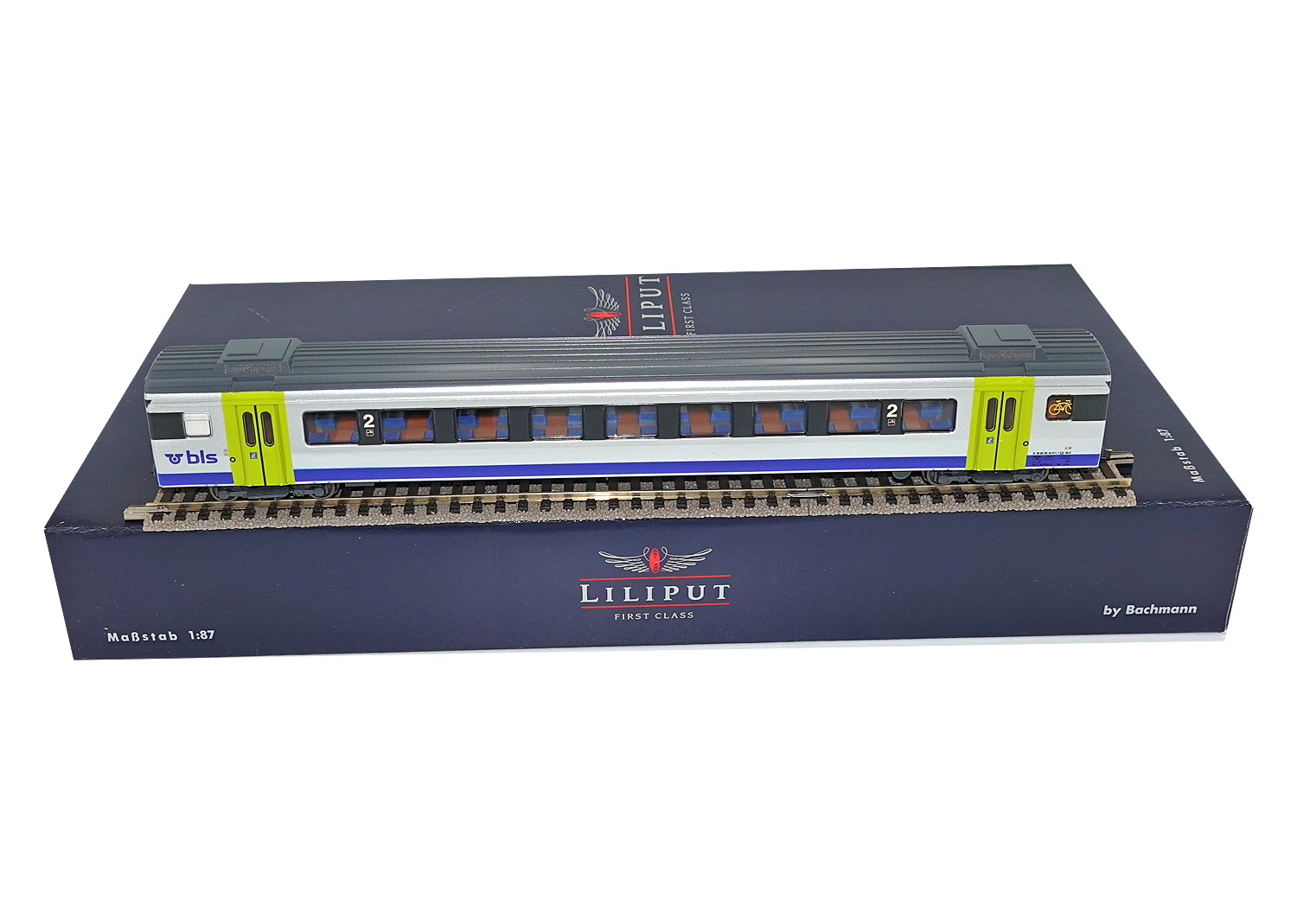 Liliput 330530-2 BLS Personenwagen 2. Kl. EW III Omega DC 