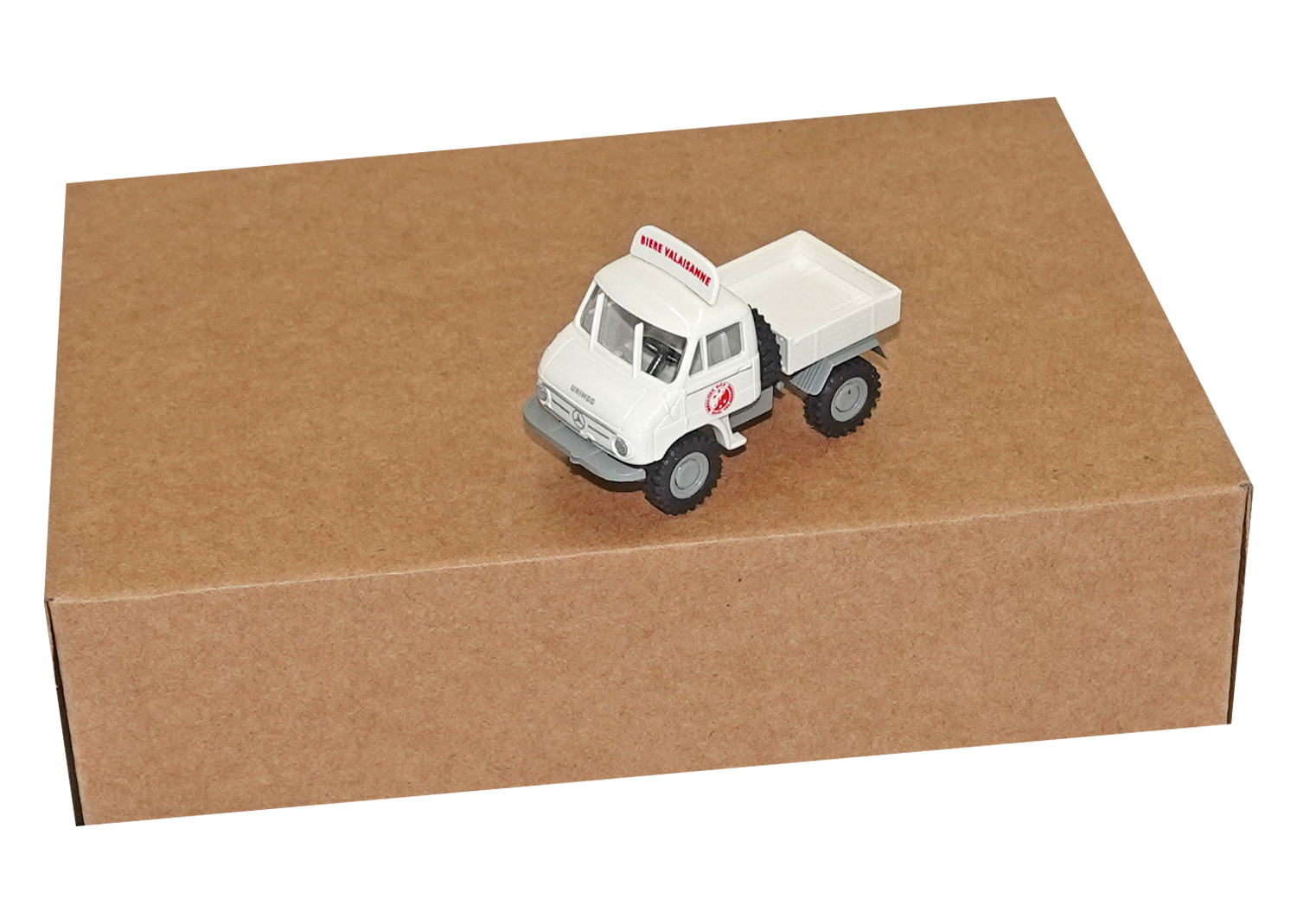 Brekina 183 Unimog Walliser Bier 