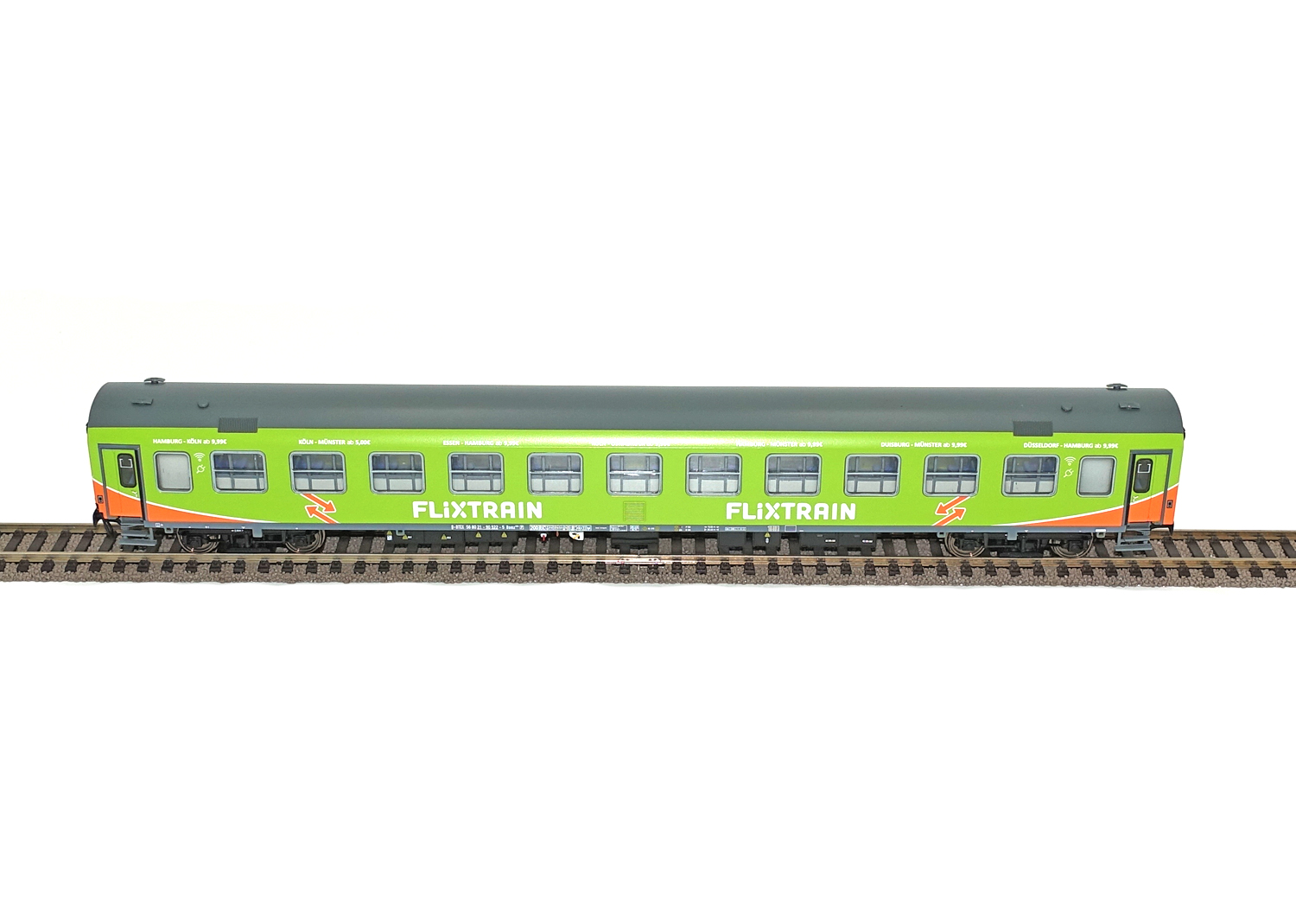 ACME 55242 Flixtrain 2-tlg. Personenwagen-Set Ep. Vl 