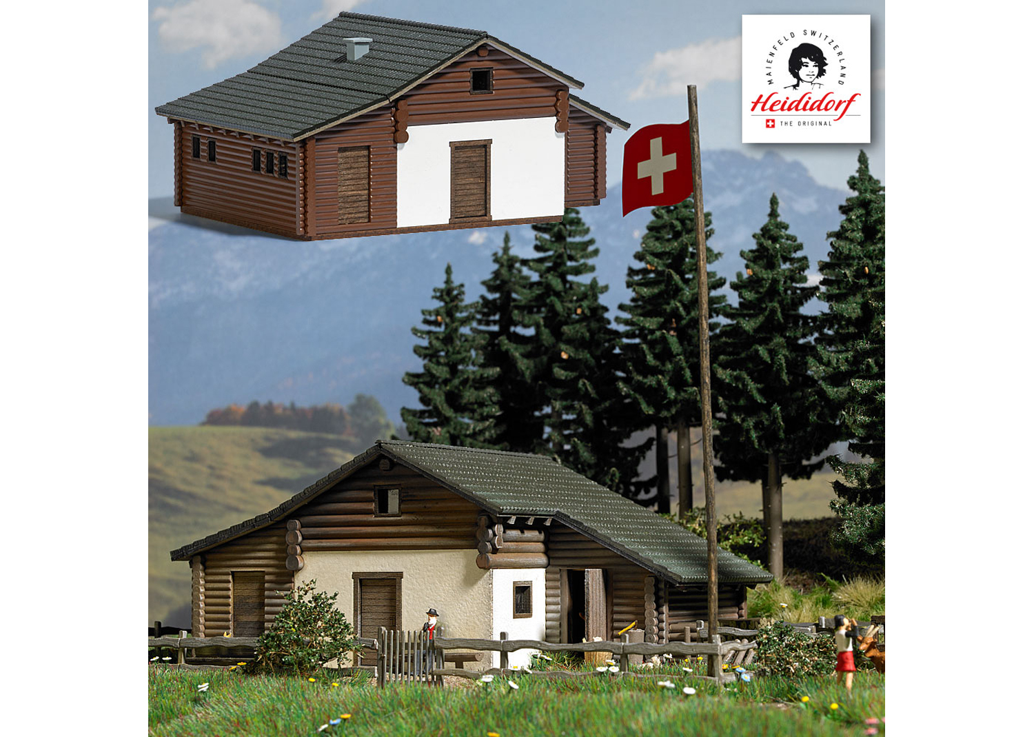 Busch 1443 Almhütte, Heidialp (CH)