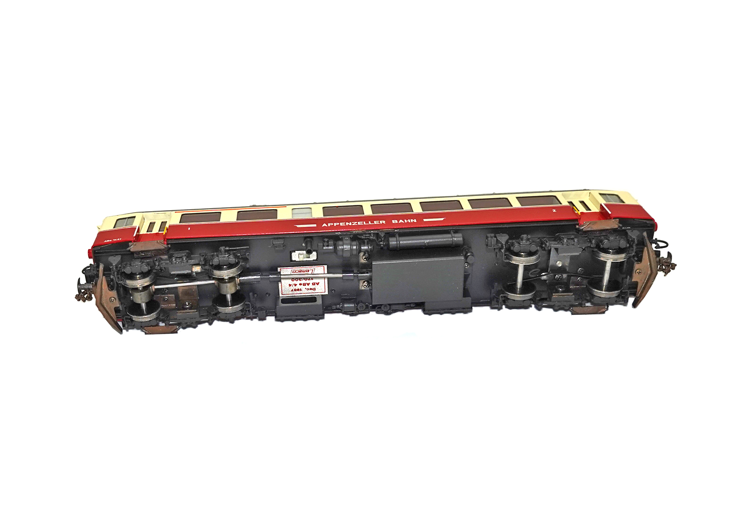 Lemaco Triebwagen H0m 003 ABe 4/4 der Appenzeller Bahn (AB)