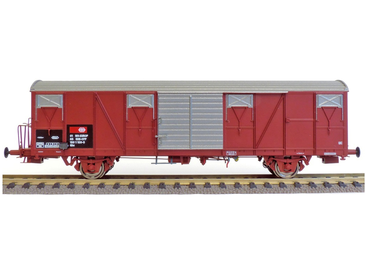 Exact-train 20439 SBB Gbs Güterwagen Epoche 5  Exact-train 20439 SBB Gbs Güterwagen Epoche 5