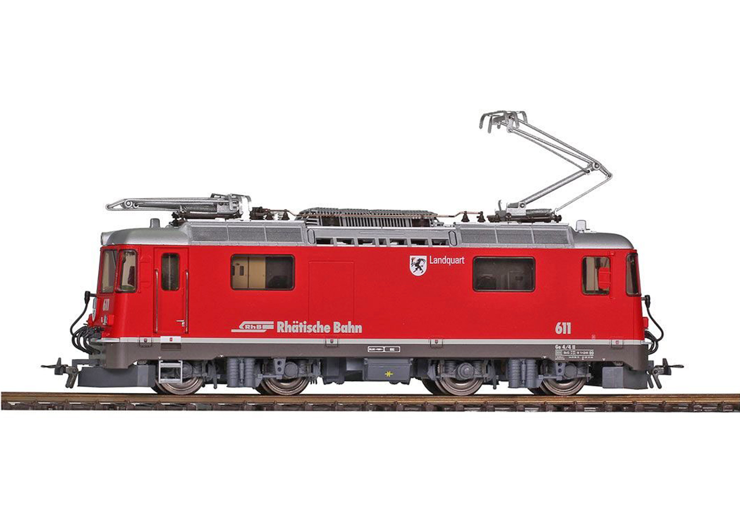 Bemo 1258151 RhB Ge 4/4 II 611 Landquart neurot  Bemo 1258151 RhB Ge 4/4 II 611 Landquart neurot