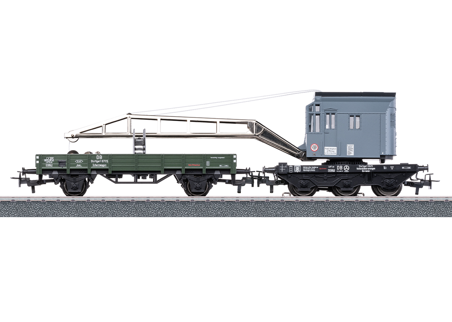 Märklin 46719 DB Kranwagen-Set mit Digital-Funktionen  Märklin 46719 DB Kranwagen-Set mit Digital-Funktionen