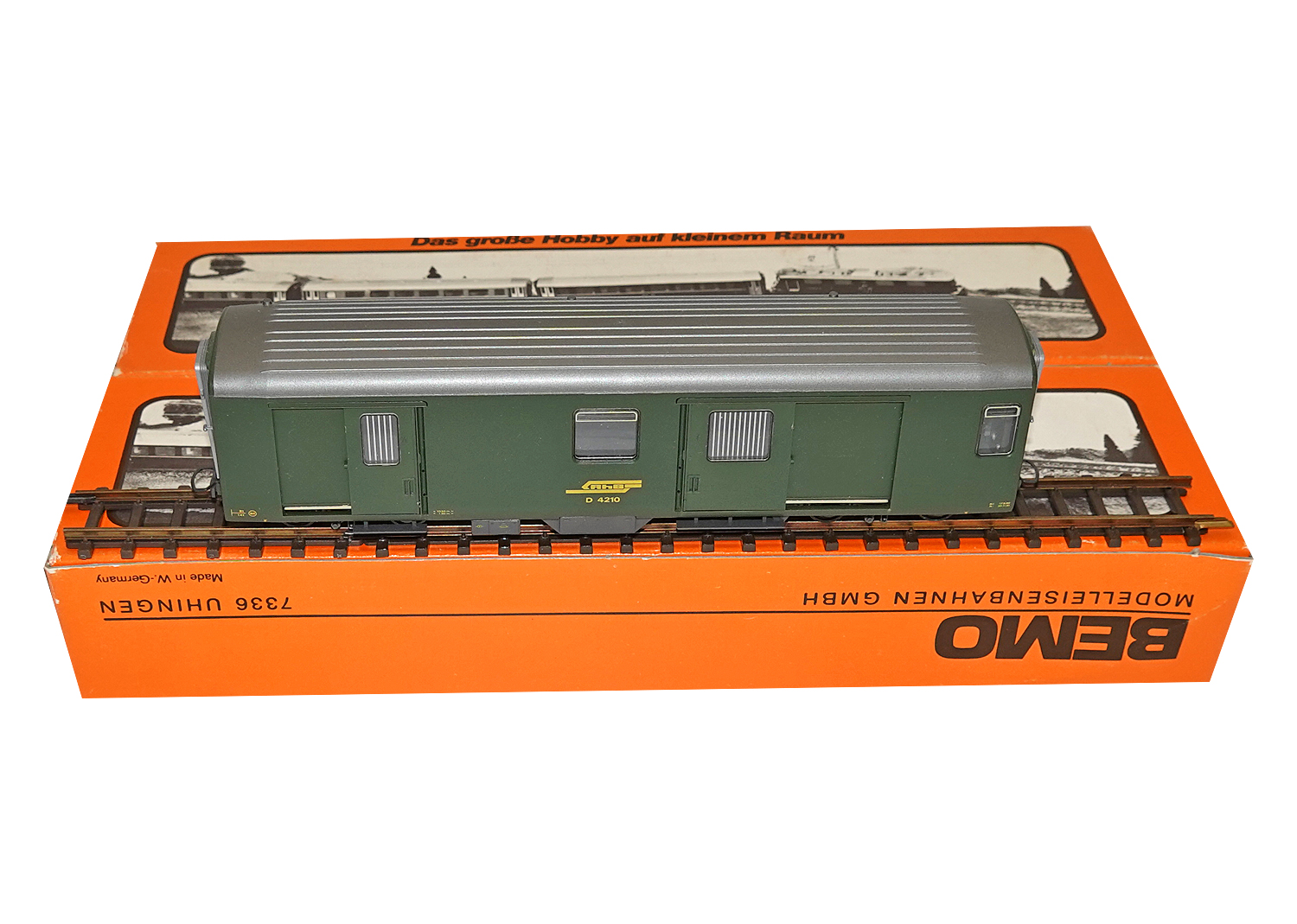 Bemo 3269100 RhB Gepäckwagen D 4210 