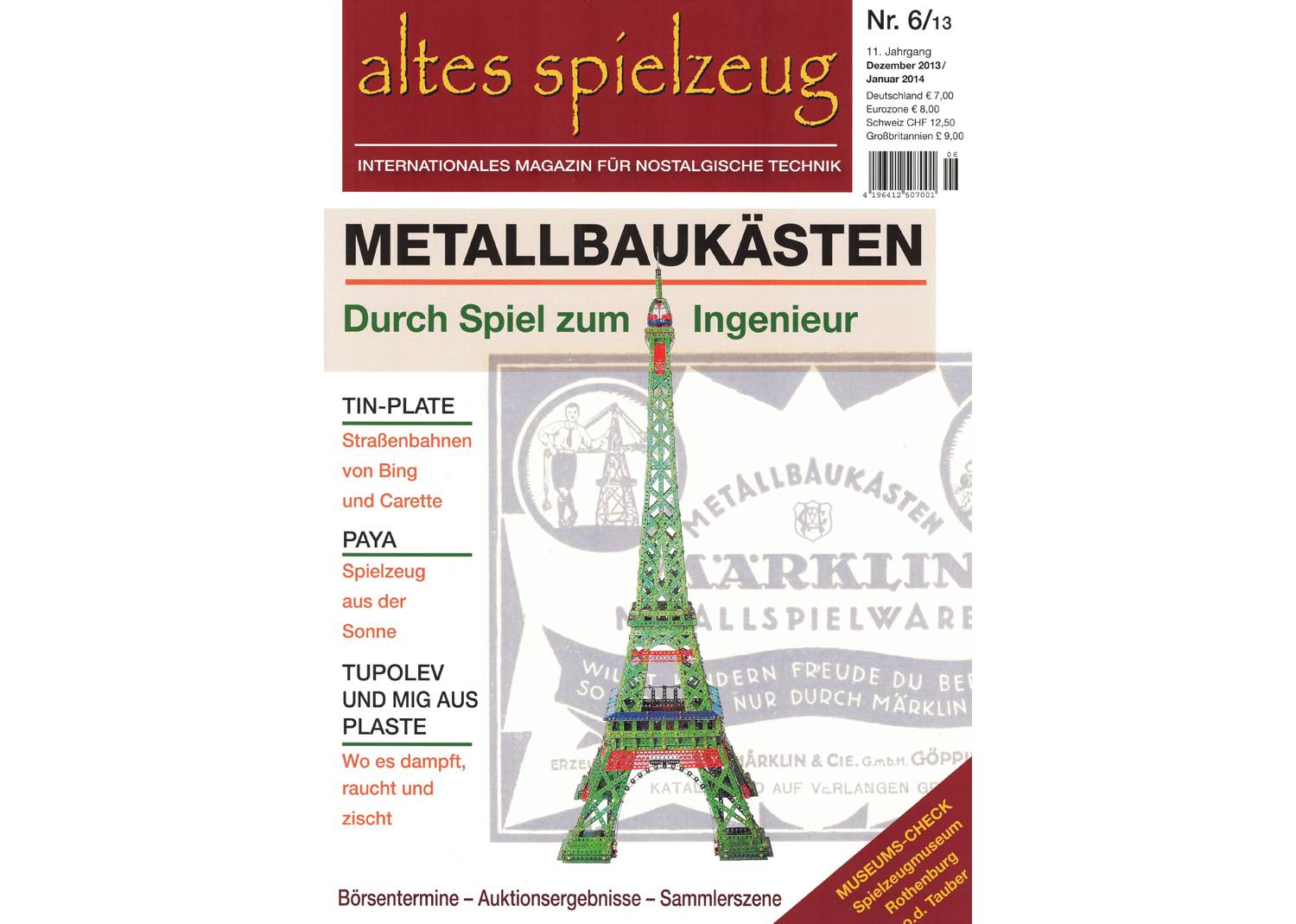 65213 Altes Spielzeug 2013 Ausgabe 6 