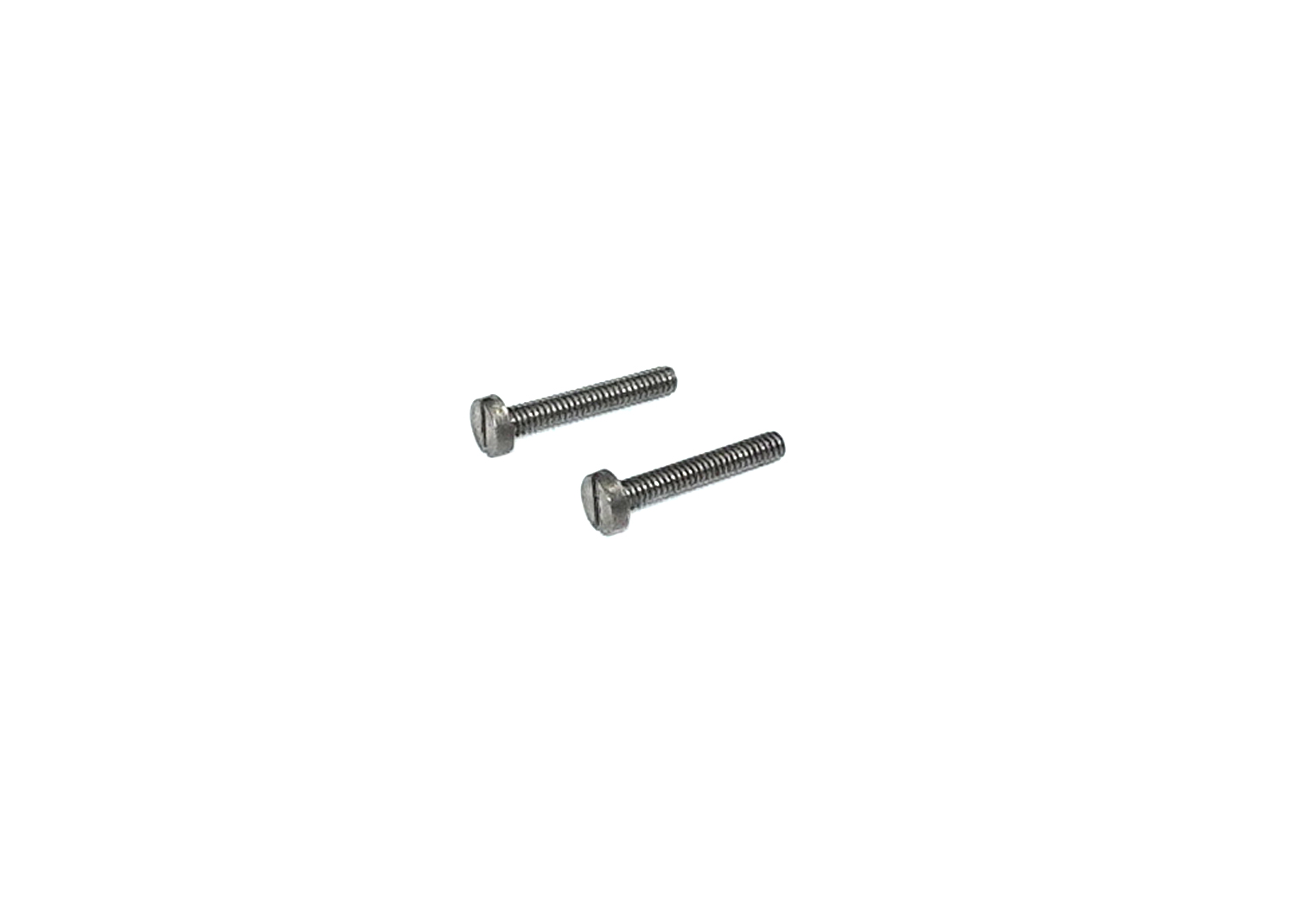 Zylinderschraube mit Schlitz M2x12 Kopf ø3,9 Zylinderschraube mit Schlitz M2x12 Kopf ø3,9