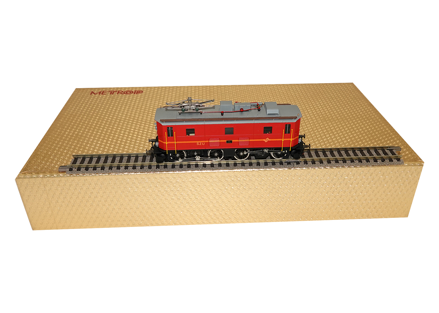 Metropolitan 689 SZU E-Lokomotive Ce 4/4 rot DC