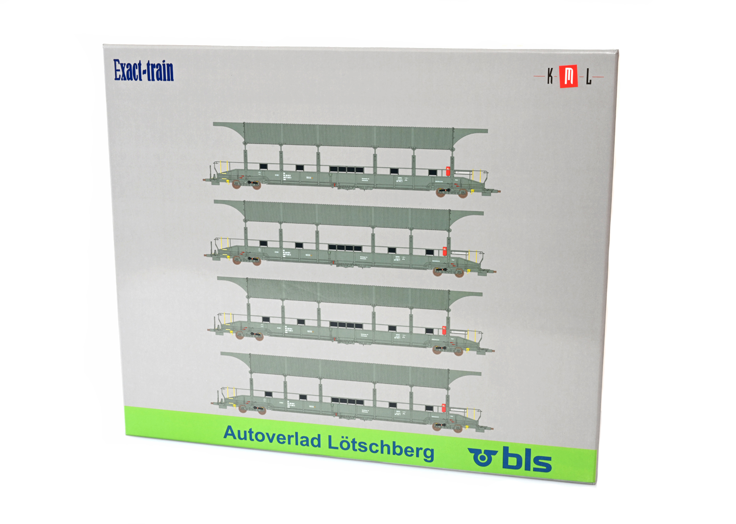 Exact-train 25001 BLS Autoverladewagen 4er Set  Exact-train 25001 BLS Autoverladewagen 4er Set