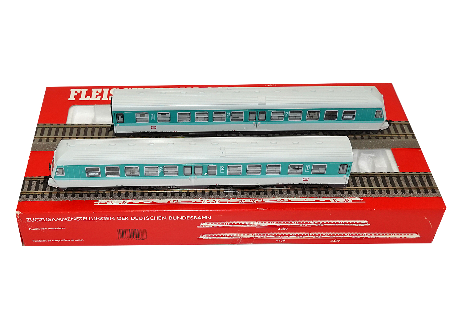 Fleischmann 4438 DB Triebwagen 4.tlg VT 614 DC 