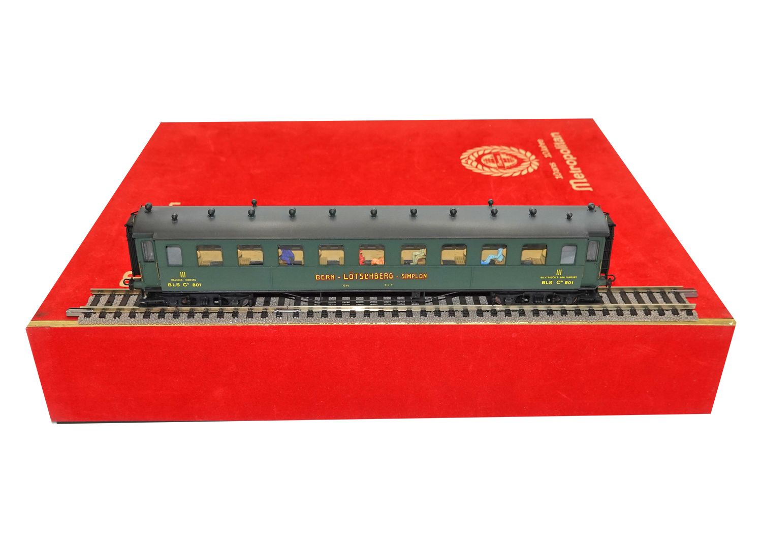 Metropolitan 6080 BLS Wagen-Set 5-tlg. mit Schattenschrift 