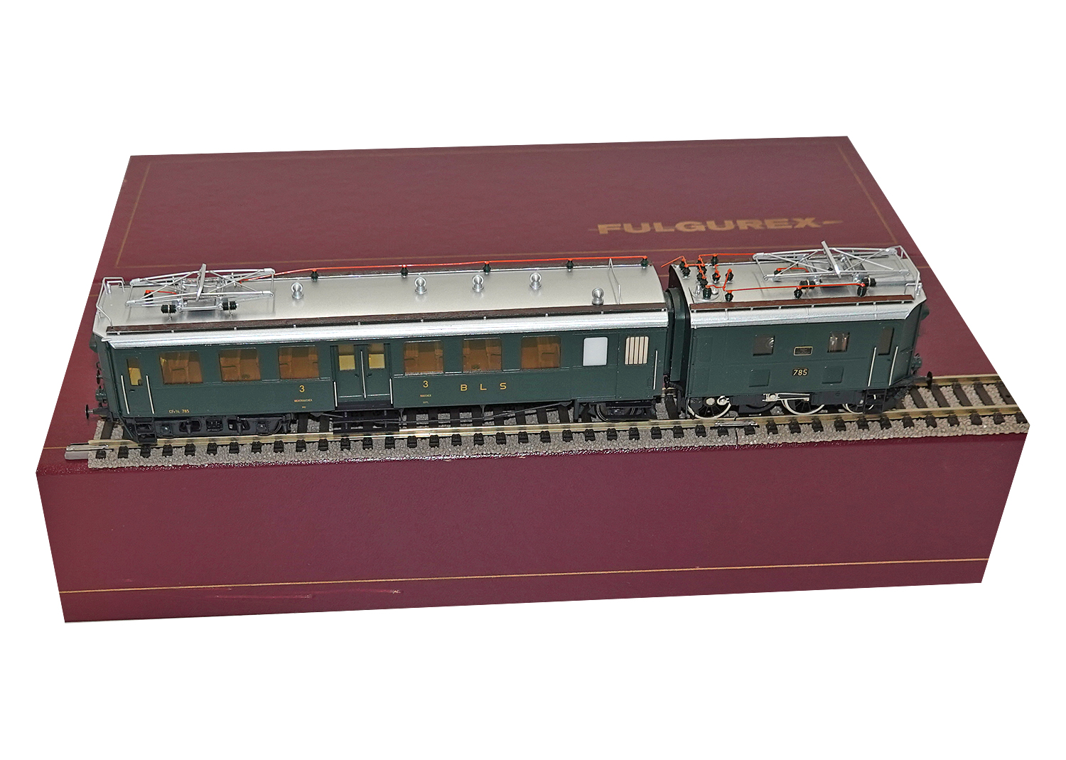 Fulgurex 2080 BLS Elektro-Triebwagen CFe 2/6 785 DC