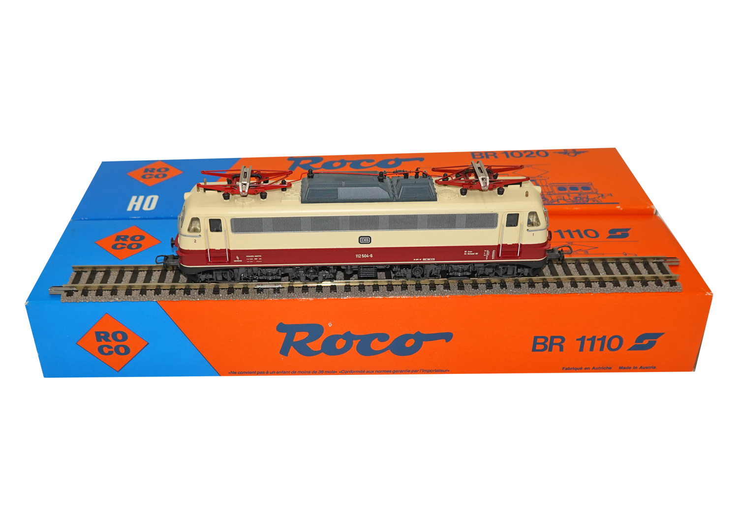 Roco 43425 H0 DB E-Lokomotive BR 112 DC 