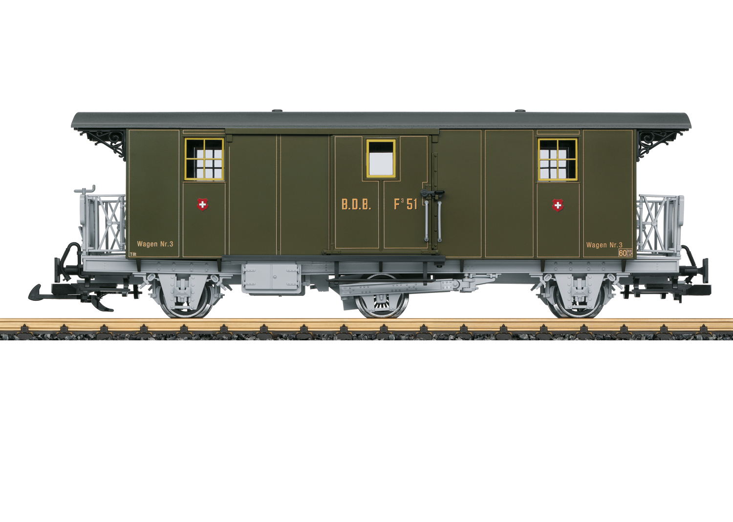 LGB 31331 BDB Personenwagen BC 28 