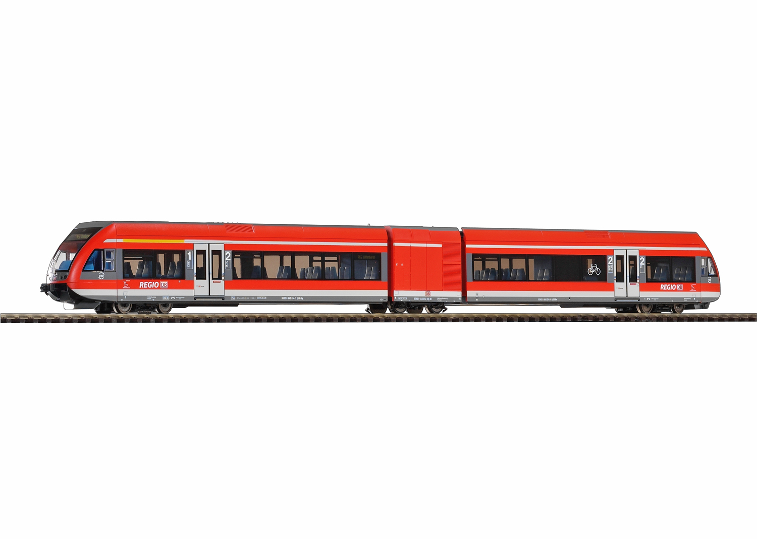 Piko 59520 DB Dieseltriebwagen BR 646 Ep. VI Stadler DC 