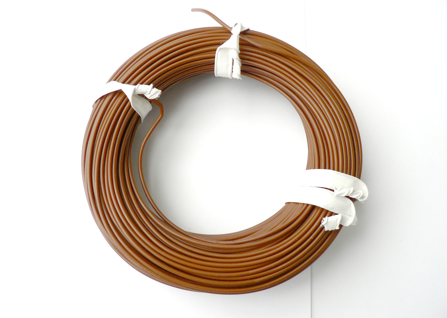 Kabel 1-Litzen, D 0.50 mm², 40 m, braun 