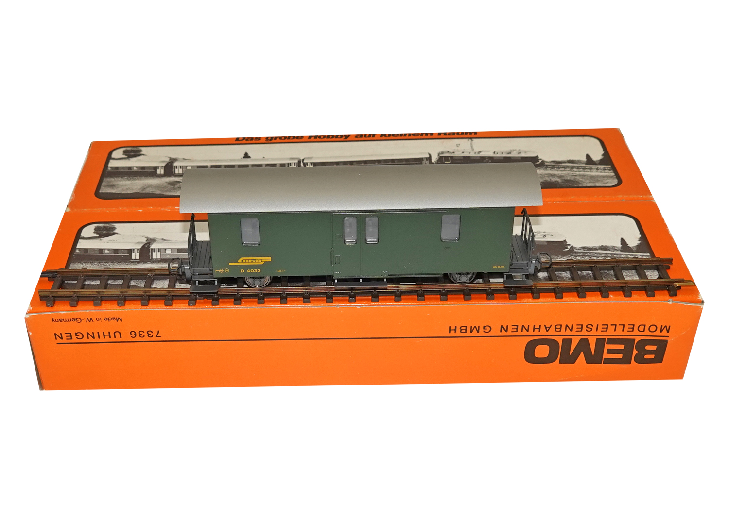 Bemo 3265111 RhB Gepäckwagen D 4033 