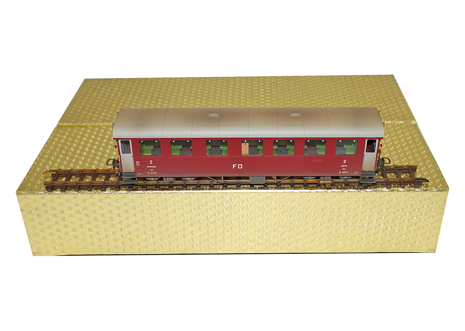 Ferro-Suisse 4262 H0m FO Personenwagen B 4262 rot 