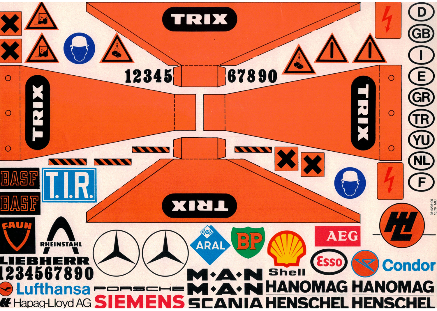 Trix Werbeblatt Trix Werbeblatt